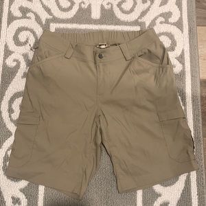 Duluth Trading Cargo Shorts Womens Sz 10 Stretch 10 inch inseam